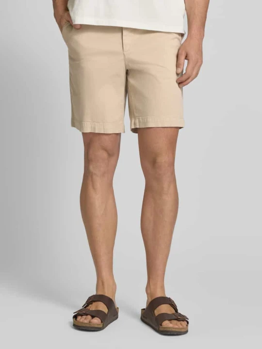 Zdjęcie produktu Szorty chinosy o kroju regular fit z mieszanki bawełny model 'CHINO' ARMEDANGELS Piaskowy