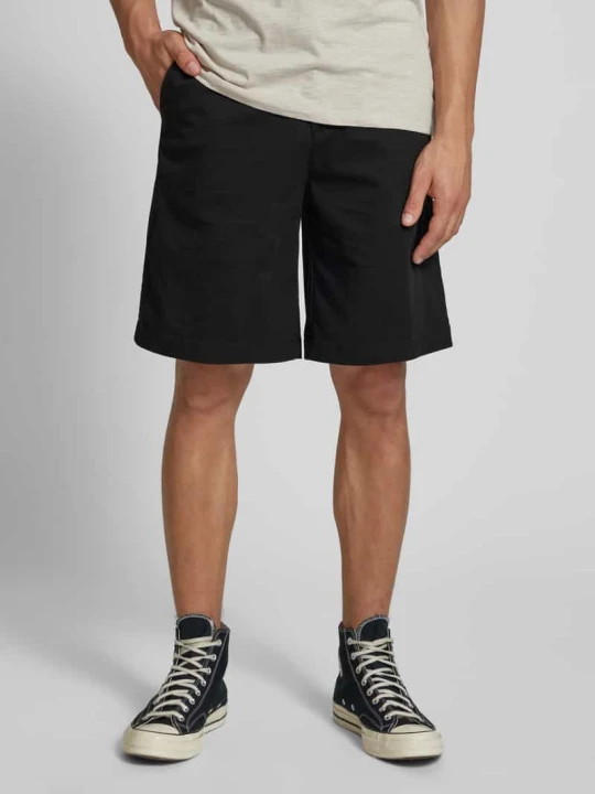 Zdjęcie produktu Szorty chinosy o kroju regular fit z wpuszczanymi kieszeniami model ‘BILL BARRET’ Jack&Jones Czarny