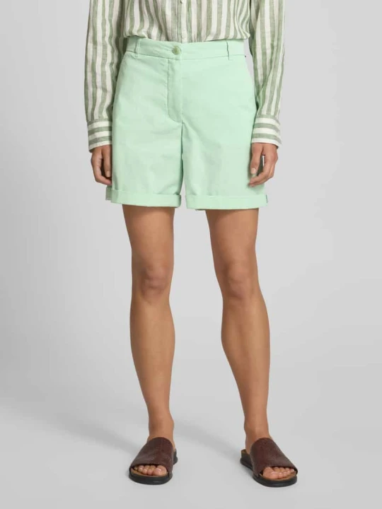 Zdjęcie produktu Szorty chinosy o kroju relaxed fit z mieszanki bawełny Tommy Hilfiger Miętowy