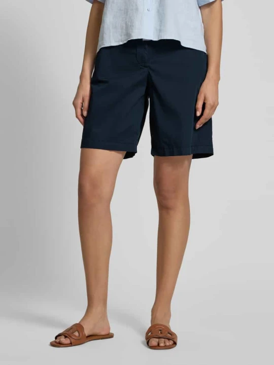 Zdjęcie produktu Szorty chinosy o kroju relaxed fit z mieszanki bawełny Tommy Hilfiger Granatowy