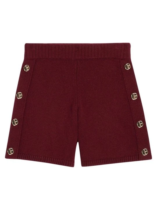 Zdjęcie produktu Szorty CLAUDIE PIERLOT bordowy
