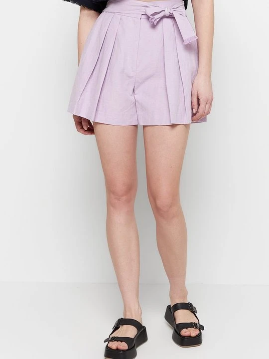 Zdjęcie produktu Szorty CLAUDIE PIERLOT fioletowy