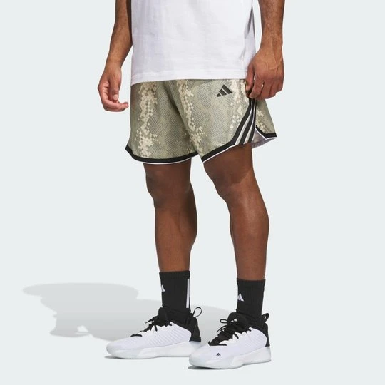 Zdjęcie produktu SZORTY CRAZYLITE ANIMAL AOP Adidas Wonder Beige