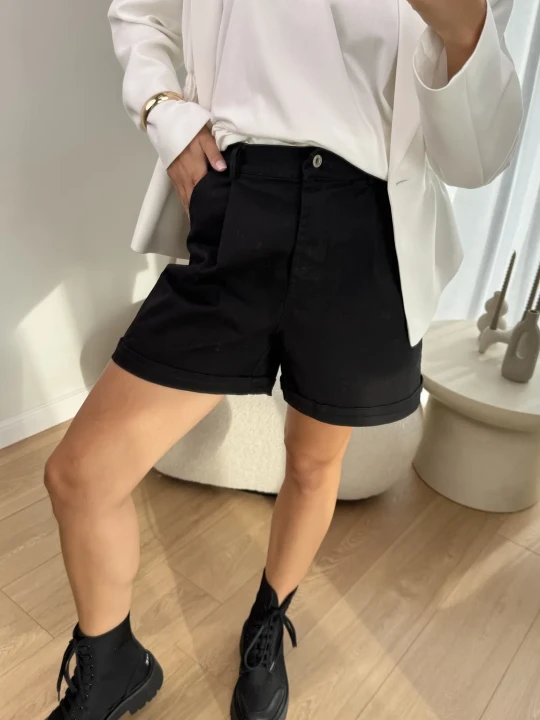 Zdjęcie produktu Szorty Czarne Uno ClothStore