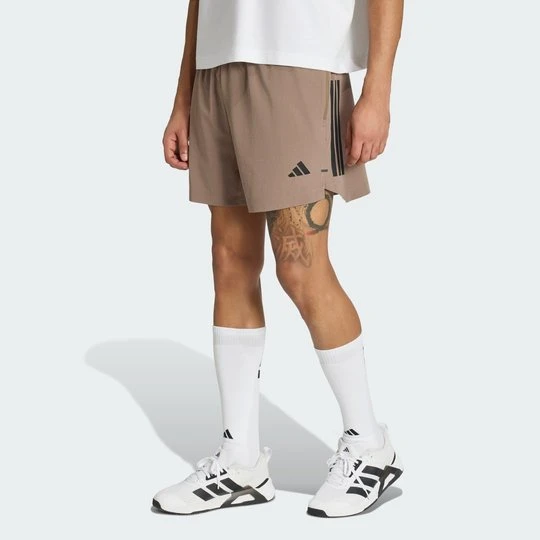 Zdjęcie produktu SZORTY D4T POWER 3 STRIPES Adidas Khaki Six