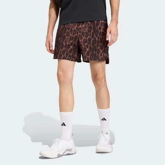 Zdjęcie produktu Szorty D4T PrimeLift Aop Adidas brązowy