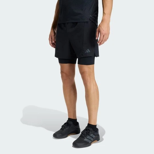 Zdjęcie produktu SZORTY D4T WORKOUT 2IN1 Adidas czarny