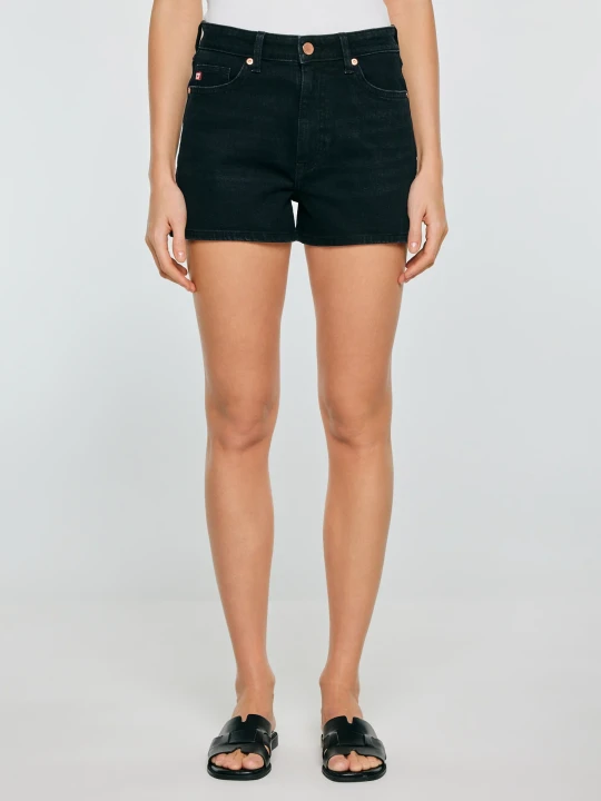 Zdjęcie produktu szorty damskie jeansowe czarne authentic girl 989 Big Star