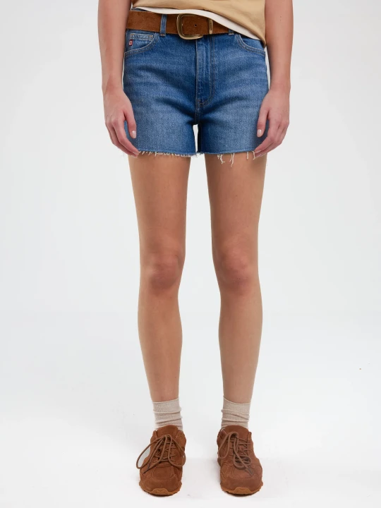 Zdjęcie produktu szorty damskie jeansowe z kolekcji authentic niebieskie authentic girl 369 Big Star
