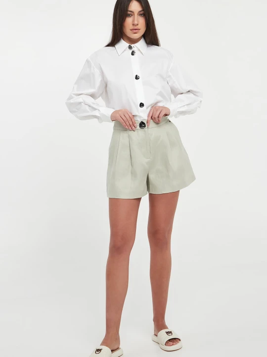 Zdjęcie produktu Szorty damskie lniane ARMANI EXCHANGE