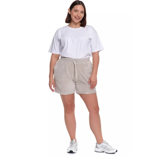 Zdjęcie produktu Szorty damskie Moraj, krótkie spodenki wygodne sportowe codzienne, szare, KSD1900-011