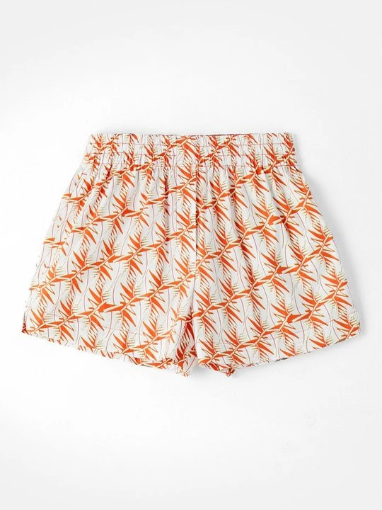 Zdjęcie produktu Szorty Diane Von Furstenberg pomarańczowy