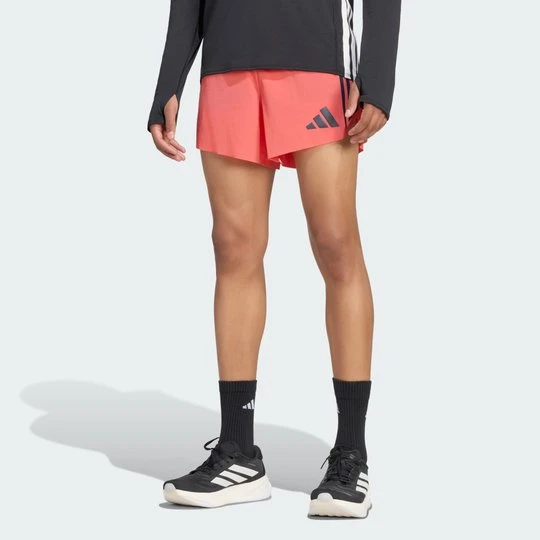 Zdjęcie produktu Szorty do biegania z kieszeniami Adizero Pro Adidas różowy