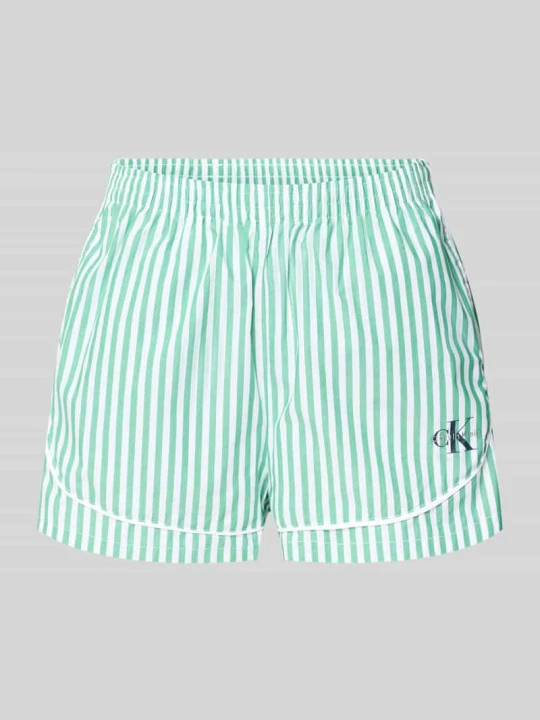 Zdjęcie produktu Szorty do piżamy z czystej bawełny, krój regular fit Calvin Klein Zielony