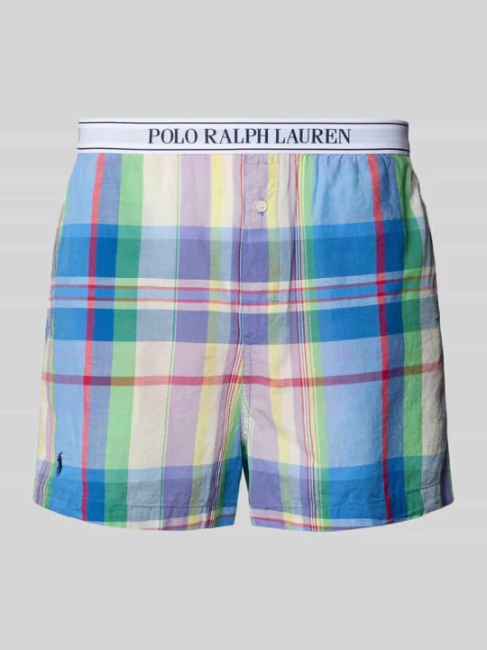 Zdjęcie produktu Szorty do piżamy z czystej bawełny, krój regular fit Polo Ralph Lauren Niebieski