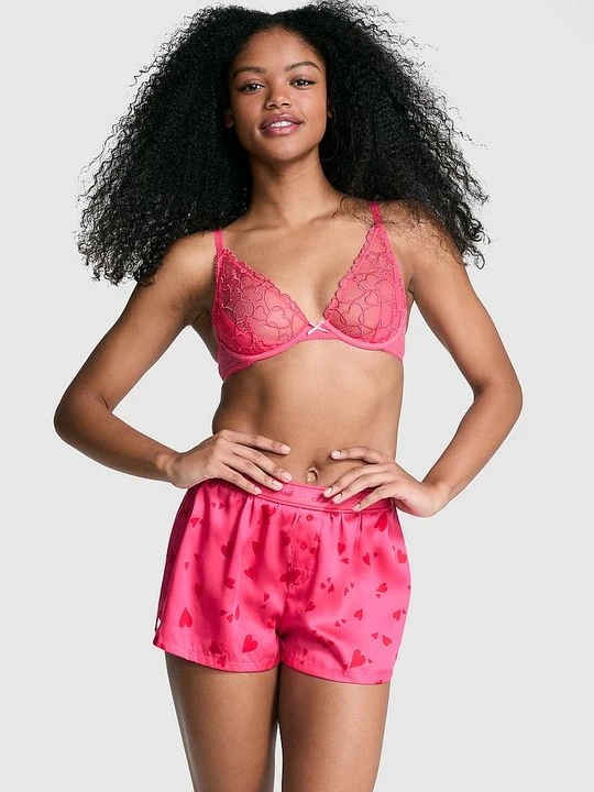 Zdjęcie produktu Szorty do spania Silky Victoria's Secret Różowy