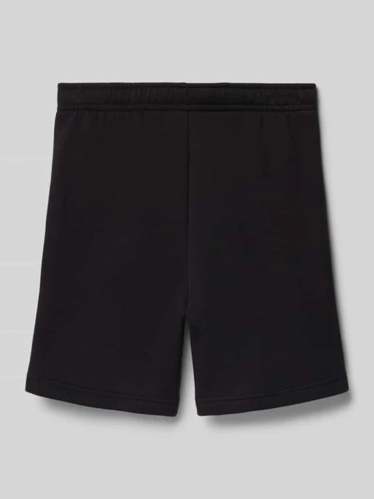 Zdjęcie produktu Szorty dresowe o kroju regular fit z mieszanka bawełny Lacoste Czarny
