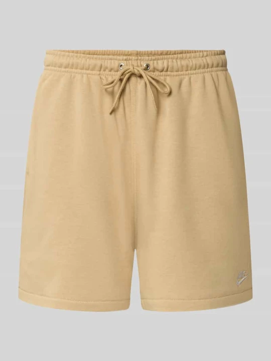 Zdjęcie produktu Szorty dresowe o kroju regular fit z mieszanka bawełny Nike Beżowy