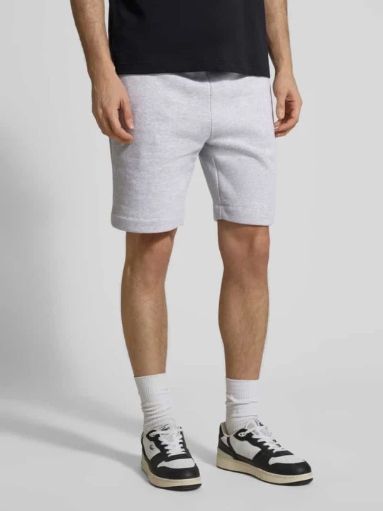 Zdjęcie produktu Szorty dresowe o kroju regular fit z mieszanki bawełny Lacoste Jasnoszary