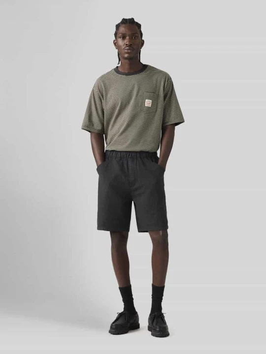Zdjęcie produktu Szorty dresowe w kroju regular fit z czystej bawełny Levi's Antracytowy
