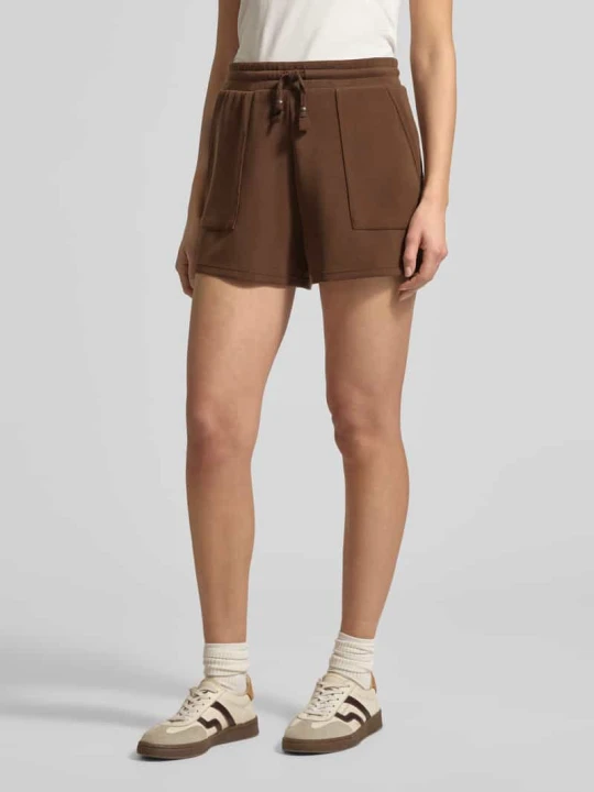 Zdjęcie produktu Szorty dresowe z bocznymi kieszeniami Scotch & Soda Ciemnobrązowy