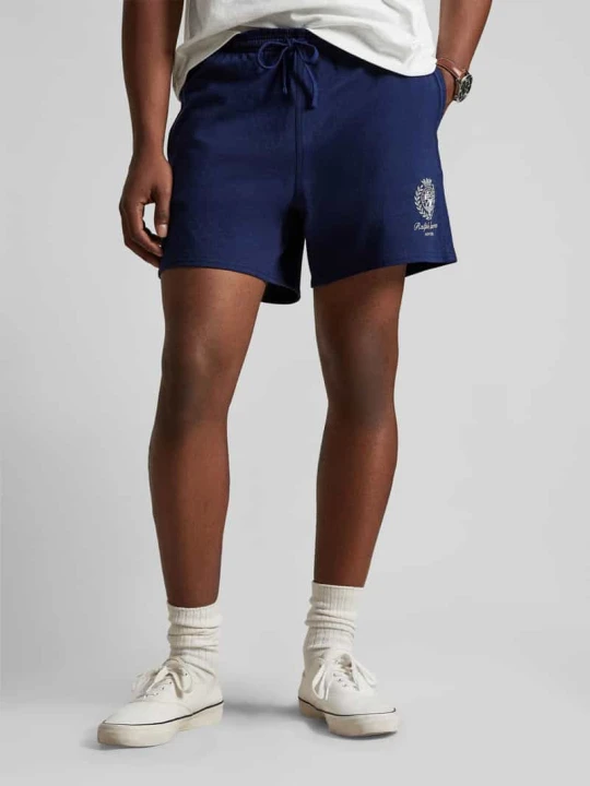 Zdjęcie produktu Szorty dresowe z czystej bawełny o kroju regular fit Polo Ralph Lauren Granatowy