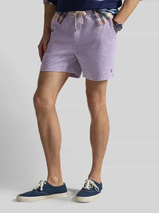 Zdjęcie produktu Szorty dresowe z czystej bawełny Polo Ralph Lauren Fioletowy