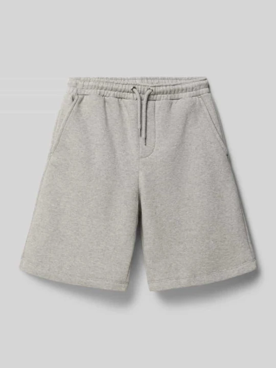 Zdjęcie produktu Szorty dresowe z elastycznym pasem i kieszeniami wpuszczanymi Jack&Jones Jasnoszary melanż