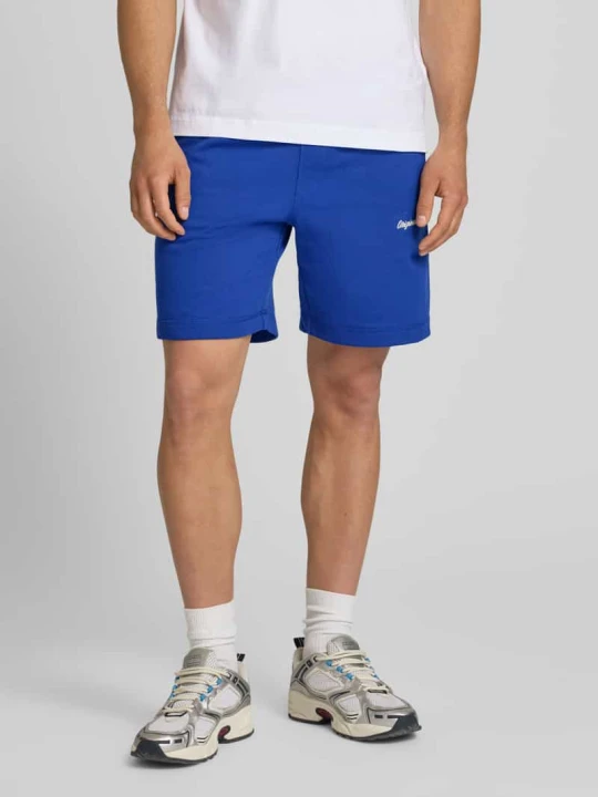 Zdjęcie produktu Szorty dresowe z haftem model 'KARL' Jack&Jones Królewski niebieski