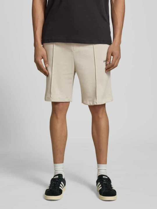 Zdjęcie produktu Szorty dresowe z logo model 'KANE' Jack&Jones Beżowy