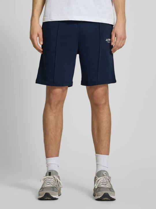 Zdjęcie produktu Szorty dresowe z logo model 'KANE' Jack&Jones Granatowy