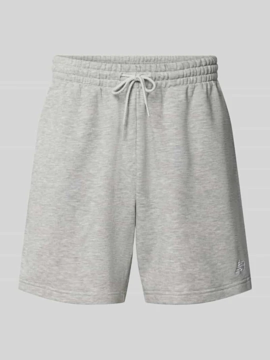 Zdjęcie produktu Szorty dresowe z mieszanka bawełny model 'FRENCH' New Balance Jasnoszary