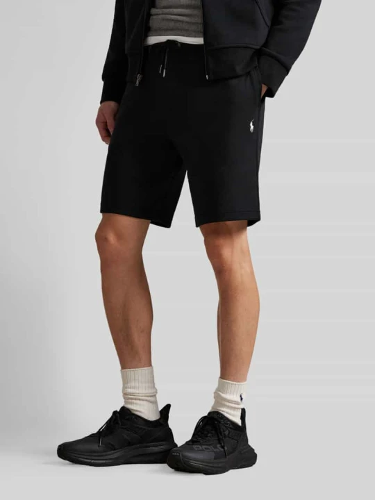 Zdjęcie produktu Szorty dresowe z mieszanki bawełny, krój regular fit Polo Ralph Lauren Czarny