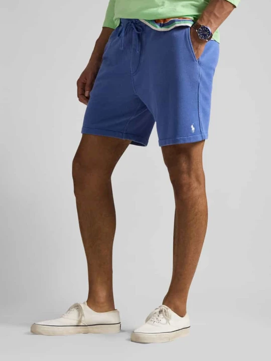 Zdjęcie produktu Szorty dresowe z mieszanki bawełny, krój regular fit Polo Ralph Lauren Królewski niebieski