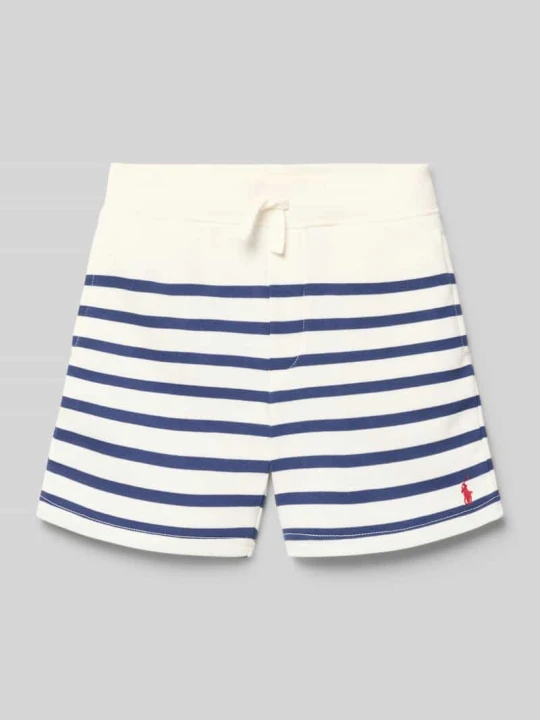 Zdjęcie produktu Szorty dresowe z mieszanki bawełny, krój regular fit Polo Ralph Lauren Złamany biały