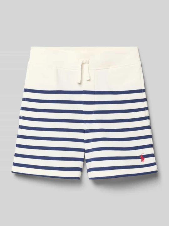 Zdjęcie produktu Szorty dresowe z mieszanki bawełny, krój regular fit Polo Ralph Lauren Złamany biały