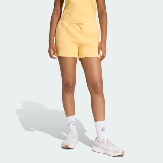 Zdjęcie produktu Szorty Essentials Small Logo Feel Cozy Adidas pomarańczowy
