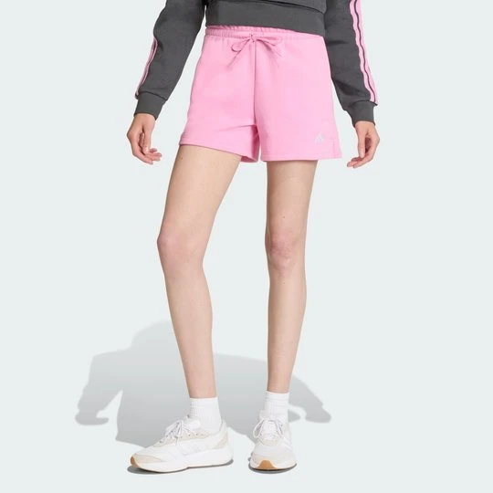 Zdjęcie produktu Szorty Essentials Small Logo Feel Cozy Adidas różowy