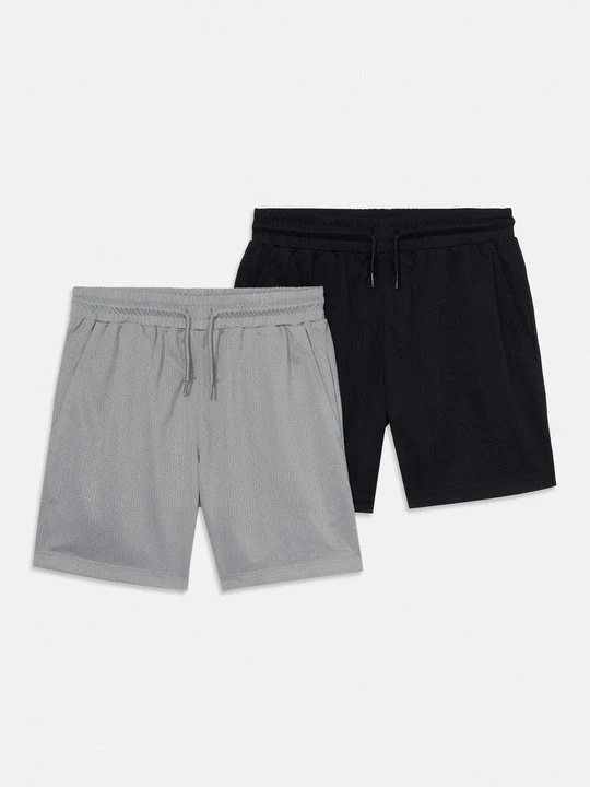 Zdjęcie produktu Szorty Friboo By Zalando szary melanż