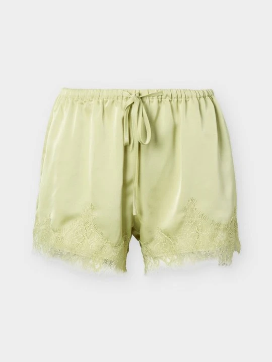 Zdjęcie produktu Szorty Gina Tricot jasnozielony