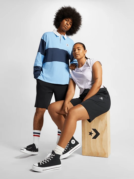 Zdjęcie produktu Szorty Go-To Standard Fit 9" Fleece Converse Czarny