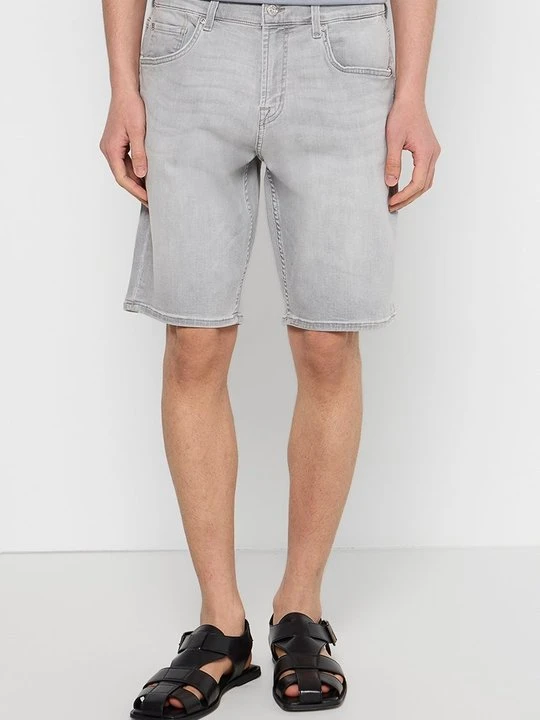 Zdjęcie produktu Szorty jeansowe 7 For All Mankind szary