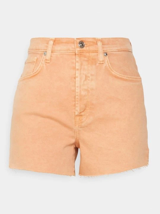 Zdjęcie produktu Szorty jeansowe 7 For All Mankind morelowy