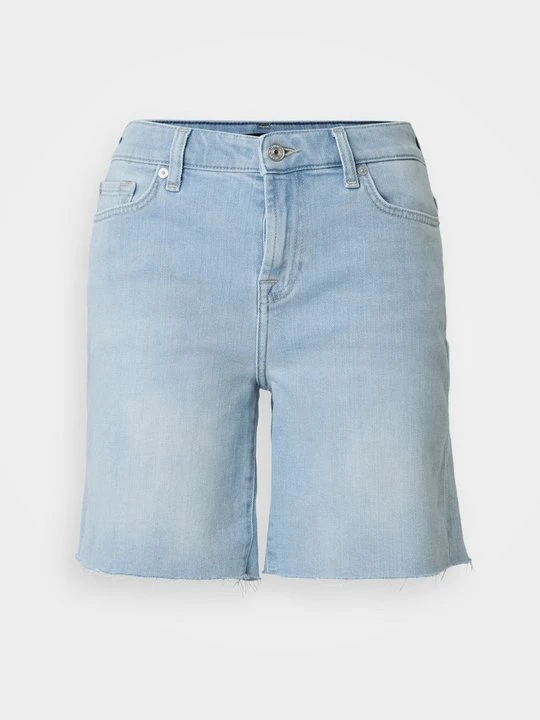 Zdjęcie produktu Szorty jeansowe 7 For All Mankind jasnoniebieski