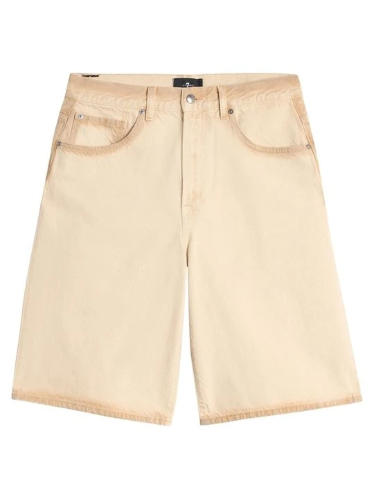 Zdjęcie produktu Szorty jeansowe 7 For All Mankind beżowy