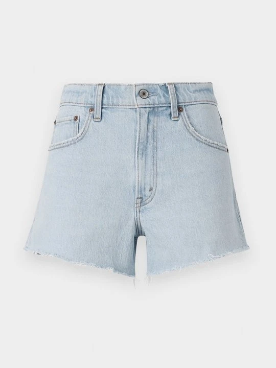 Zdjęcie produktu Szorty jeansowe Abercrombie & Fitch jasnoniebieski
