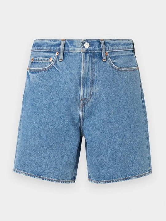 Zdjęcie produktu Szorty jeansowe Abercrombie & Fitch granatowy
