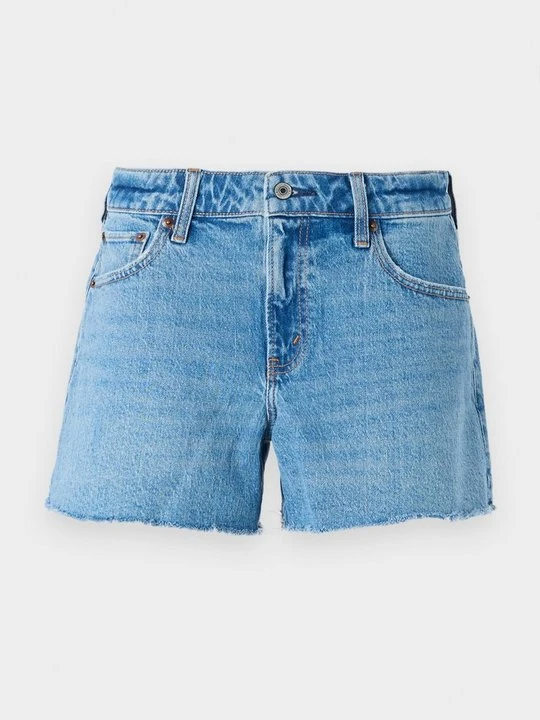 Zdjęcie produktu Szorty jeansowe Abercrombie & Fitch niebieski denim