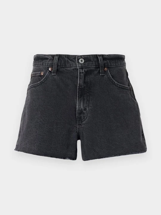 Zdjęcie produktu Szorty jeansowe Abercrombie & Fitch czarny