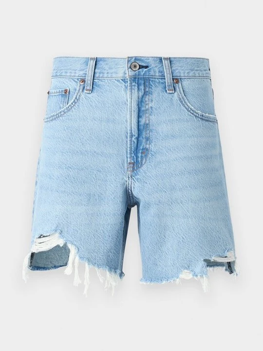 Zdjęcie produktu Szorty jeansowe Abercrombie & Fitch niebieski denim